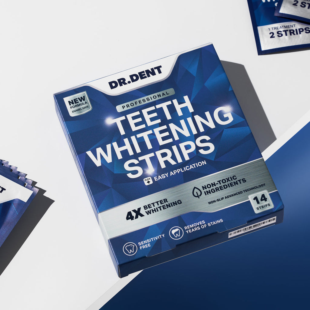 DR.DENT teeth Whitening Strips 42's Pack