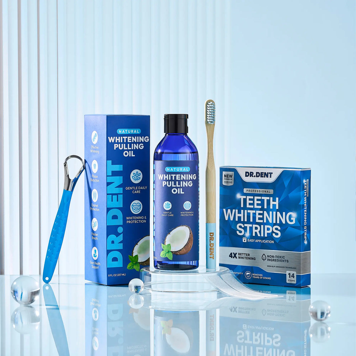 DR.DENT Teeth Whitening Kit Essentials Bundle