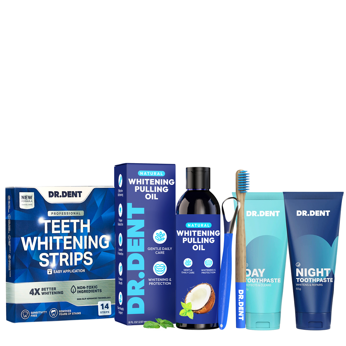 DR.DENT Teeth Whitening Full Routine Bundle