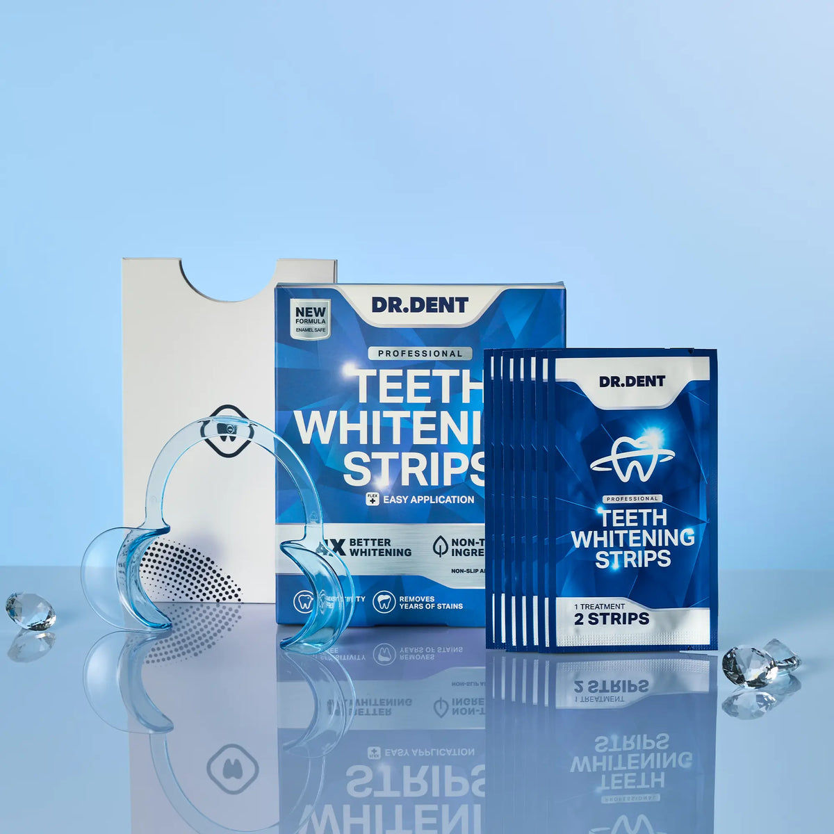 DR.DENT teeth Whitening Strips 42's Pack